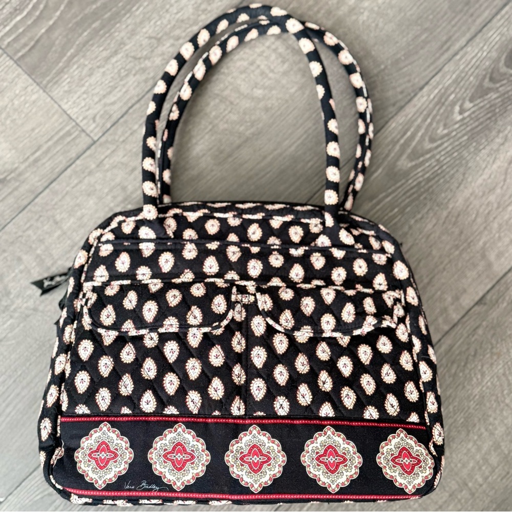 🌼 Vera Bradley Multi Compartment Travel Shoulder Bag